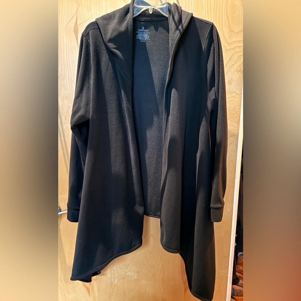 Cuddle duds micro fleece cardigan